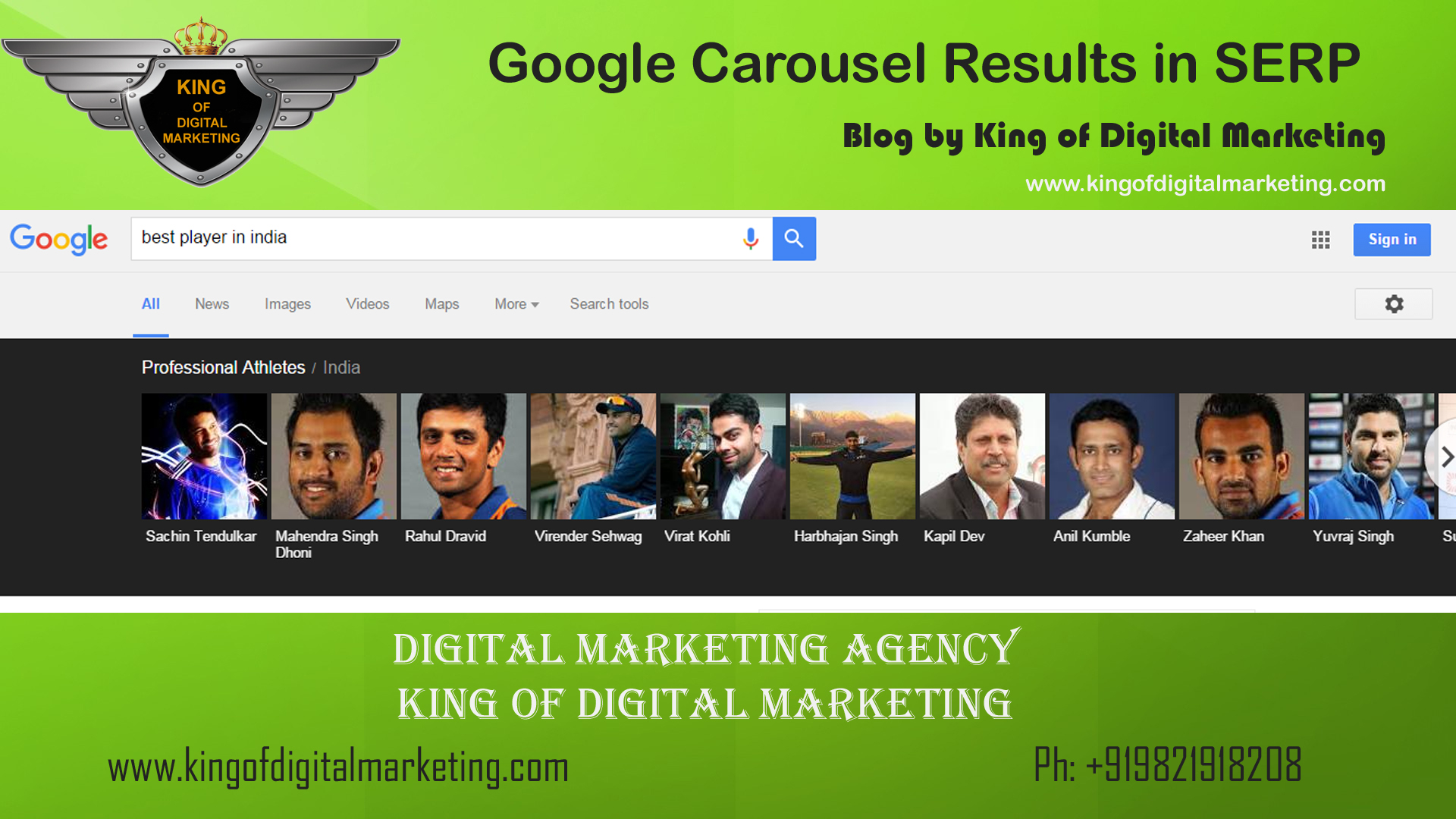 Google Carousel results - gaurav Dubey